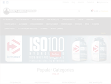 Tablet Screenshot of heavy-weight.com.au